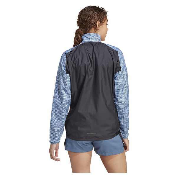 Blue Women's Adidas Trail Wind Jackets | 1485920-QU