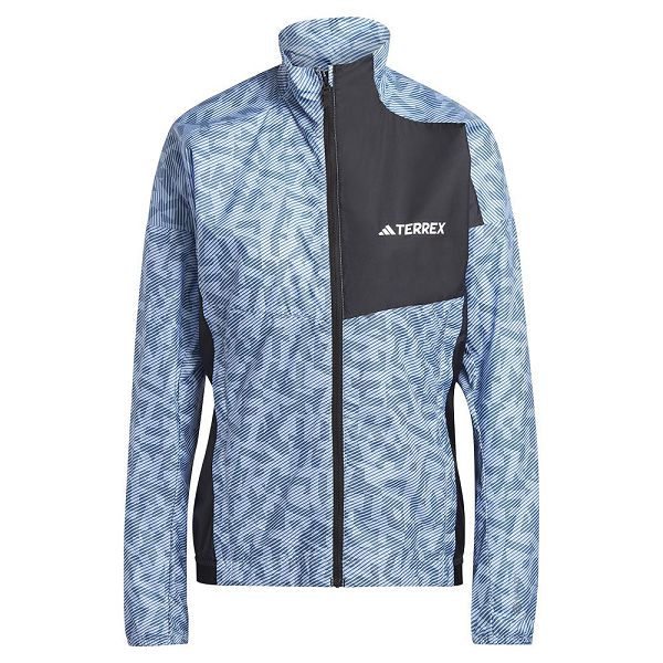 Blue Women's Adidas Trail Wind Jackets | 1485920-QU