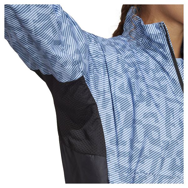 Blue Women's Adidas Trail Wind Jackets | 1485920-QU