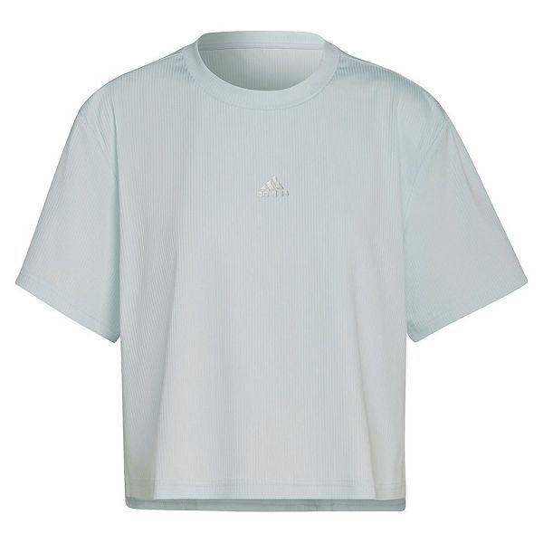 Blue Women's Adidas Uforu Short Sleeve T Shirts | 0516472-BH