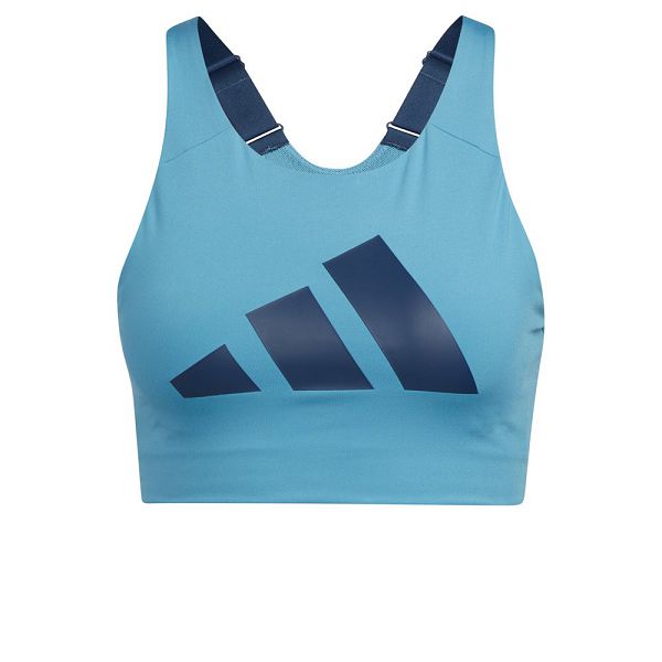 Blue Women\'s Adidas Ultimate Alpha Adi Life Sports Bra | 4731092-PX