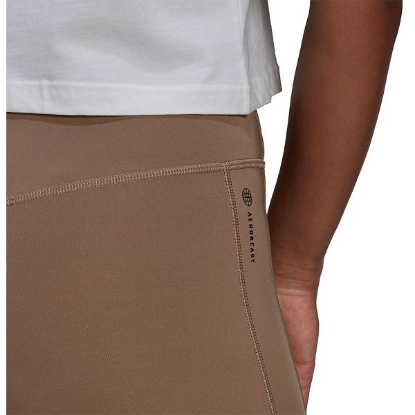 Brown Women's Adidas Flared Pants | 6834592-FH