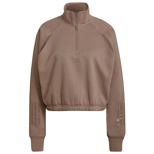 Brown Women's Adidas In Season Creation Sweatshirts | 9185072-XK