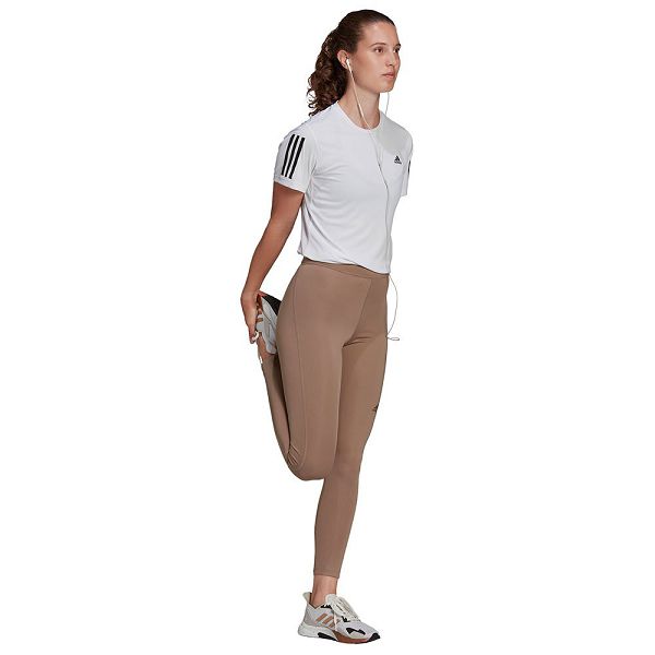 Brown Women's Adidas RI 3B Leggings | 5873906-XU