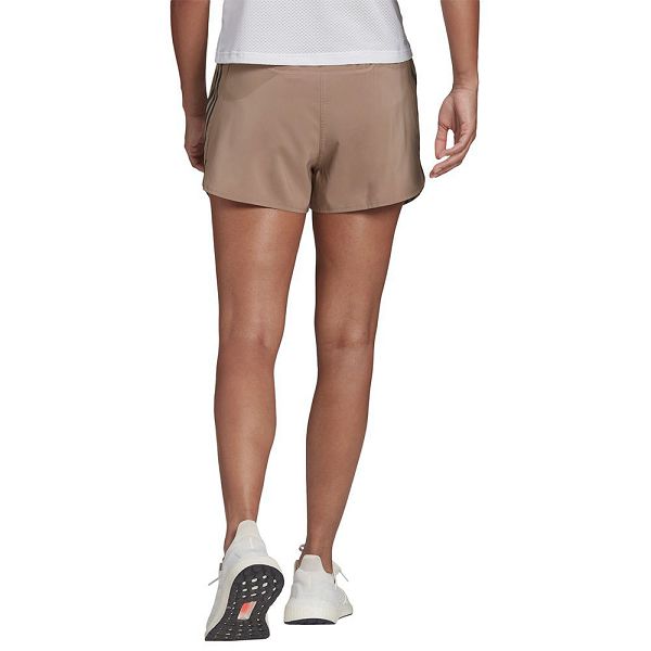 Brown Women's Adidas RI 3 Stripes 4´´ Shorts Pants | 1450237-NR