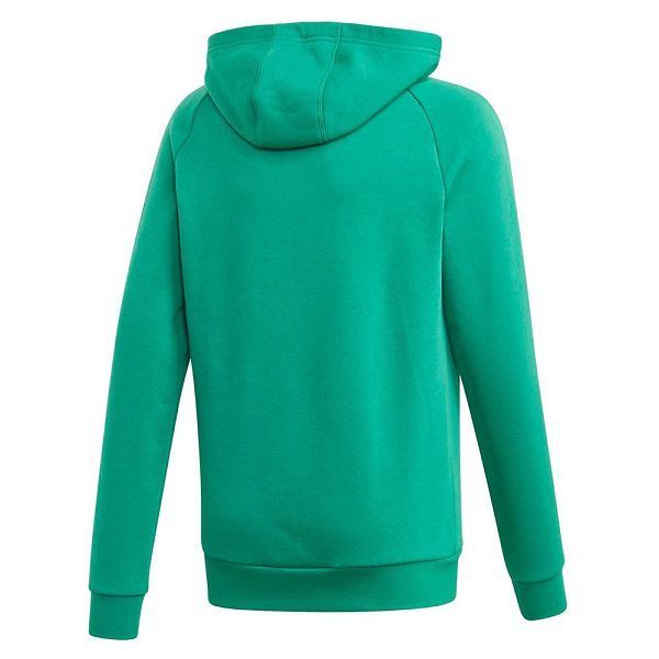 Green Kids' Adidas Core 18 Sweatshirts | 6521738-NE