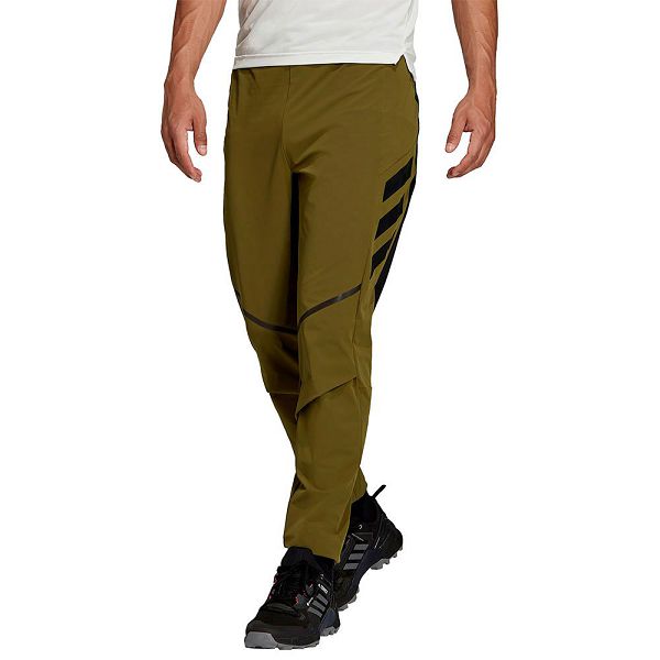 Green Men\'s Adidas AGR Hybrid Pants | 4017265-DN