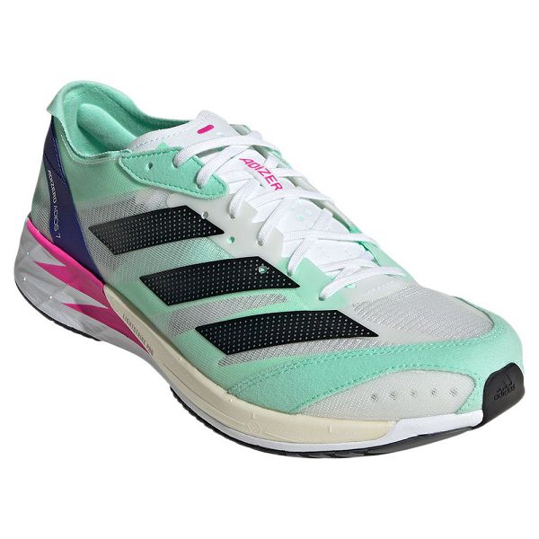 Green Men's Adidas Adizero Adios 7 Running Shoes | 5376819-CA