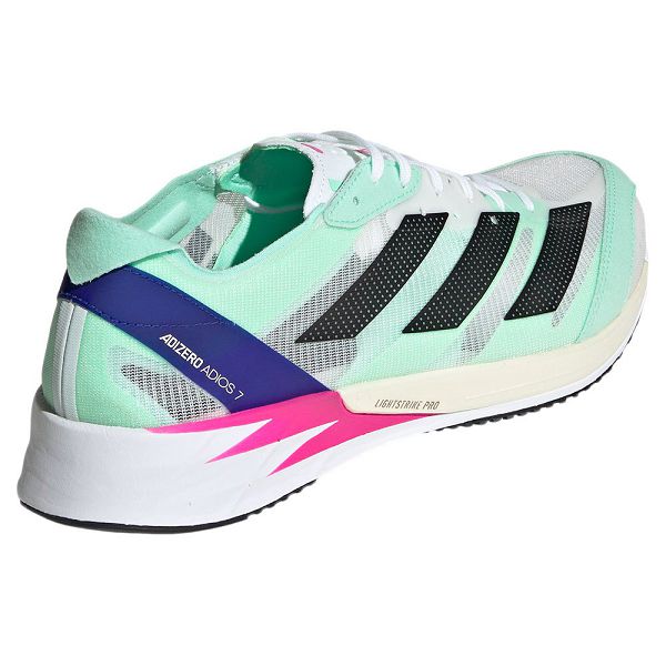 Green Men's Adidas Adizero Adios 7 Running Shoes | 5376819-CA