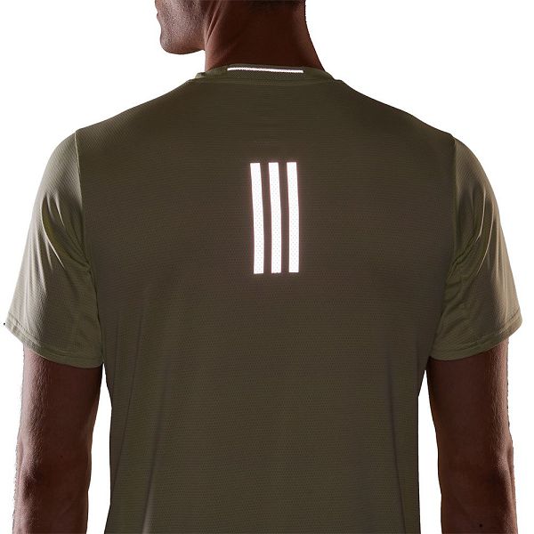 Green Men's Adidas D4R Short Sleeve T Shirts | 9620758-FJ