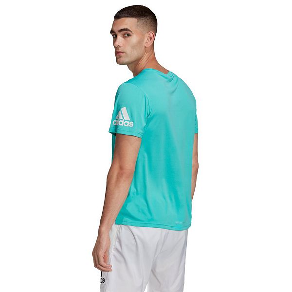 Green Men's Adidas IT Short Sleeve T Shirts | 8072514-MI