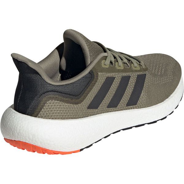 Green Men's Adidas Pureboost Jet Running Shoes | 0265498-NS