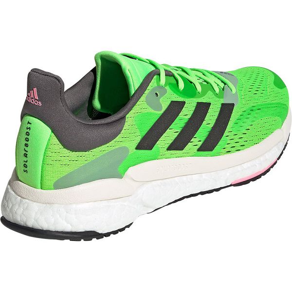 Green Men's Adidas Solar Boost 4 Running Shoes | 3720594-QI