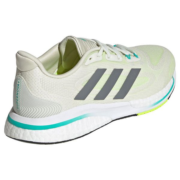 Green Men's Adidas Supernova + Running Shoes | 3762948-RX