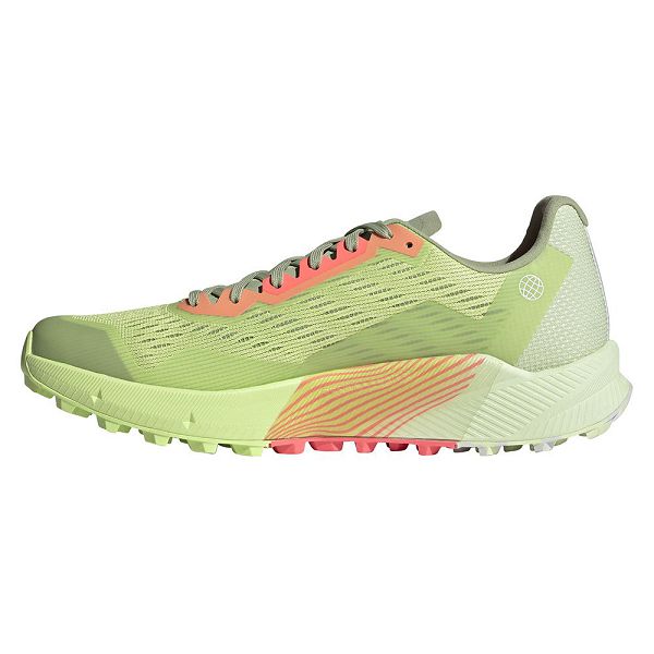 Green Men's Adidas Terrex Agravic Flow 2 Trail Running Shoes | 7314926-IL