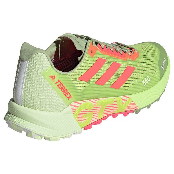 Green Men's Adidas Terrex Agravic Flow 2 Goretex Trail Running Shoes | 9531248-SO