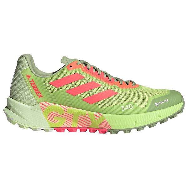 Green Men\'s Adidas Terrex Agravic Flow 2 Goretex Trail Running Shoes | 9531248-SO