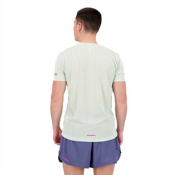 Green Men's Adidas Terrex Agravic Short Sleeve T Shirts | 0849512-NK