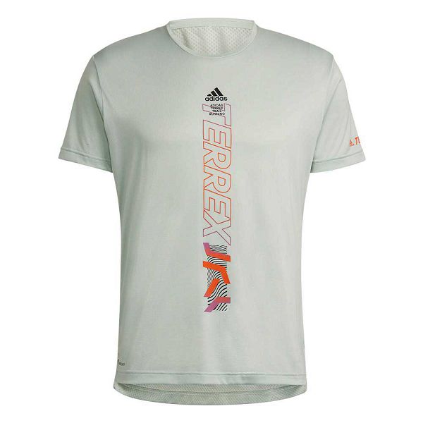 Green Men's Adidas Terrex Agravic Short Sleeve T Shirts | 0849512-NK