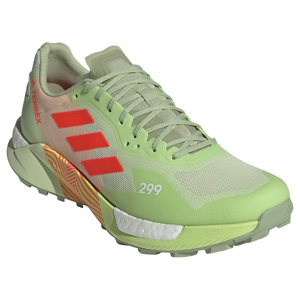 Green Men's Adidas Terrex Agravic Ultra Trail Running Shoes | 1503726-GS