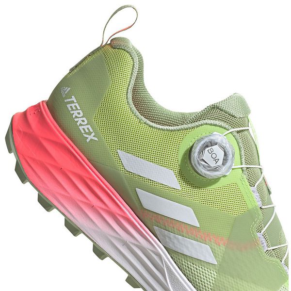 Green Men's Adidas Terrex Two BOA Trail Running Shoes | 7832590-AY