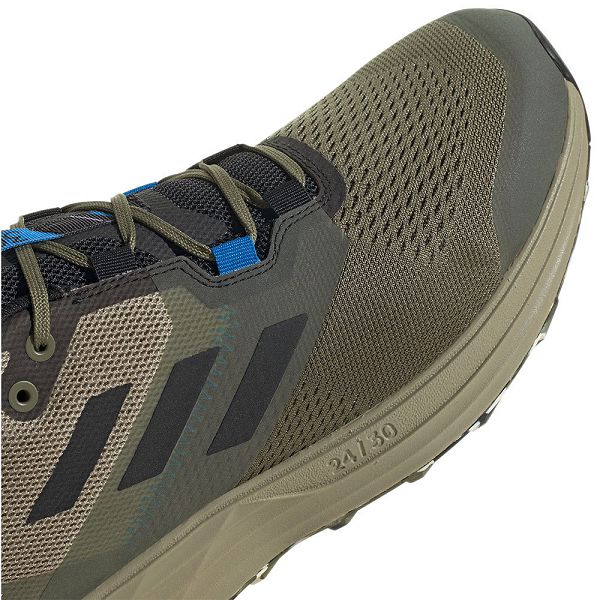 Green Men's Adidas Terrex Two Flow Trail Running Shoes | 6143795-ZO