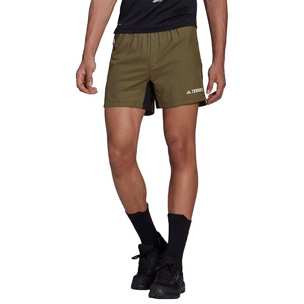 Green Men's Adidas Trail 7´´ Shorts Pants | 7124503-MZ