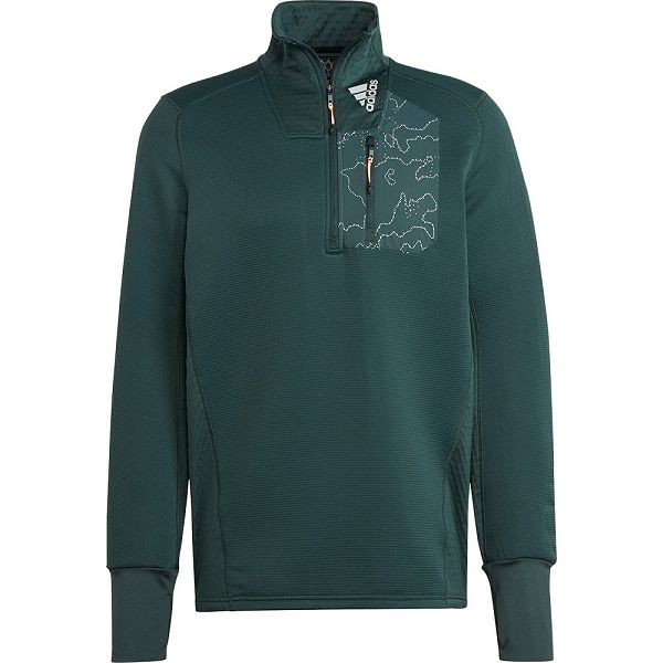 Green Men's Adidas X-City Sweatshirts | 5736948-AM