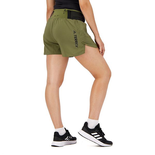 Green Women's Adidas AGR Alla 3´´ Shorts Pants | 5369708-AB