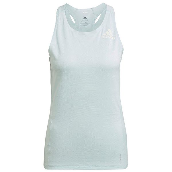 Green Women's Adidas Adizero Tank Sleeveless T Shirts | 5821369-NJ