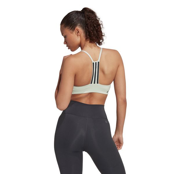 Green Women's Adidas Aeroimpact Light-Support Sports Bra | 8037491-ZE