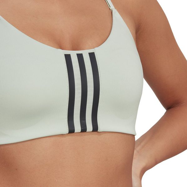 Green Women's Adidas Aeroimpact Light-Support Sports Bra | 8037491-ZE