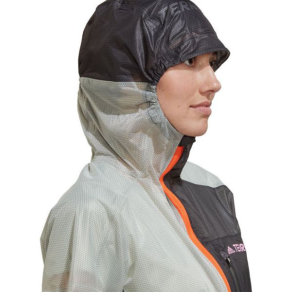 Green Women's Adidas Agr Rain Jackets | 0426913-LV