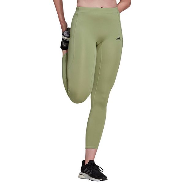 Green Women\'s Adidas Fastimp 7/8 Leggings | 7821645-JO