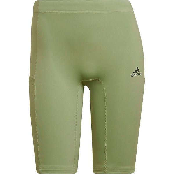 Green Women's Adidas Fastimp Bike Short Leggings | 6387490-FK