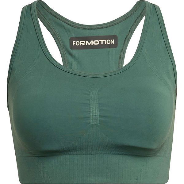 Green Women's Adidas Formotion Sculpt Medium-Support Sports Bra | 5013842-CQ