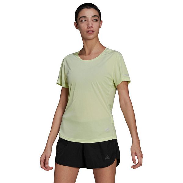 Green Women\'s Adidas IT Short Sleeve T Shirts | 7589034-PN