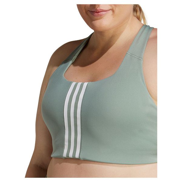 Green Women's Adidas Pwi Ms Ps Sports Bra | 0721584-LP