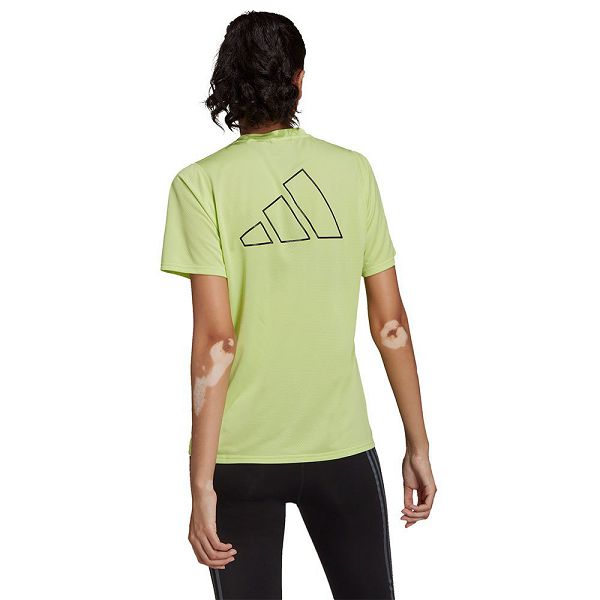 Green Women's Adidas RI 3B Short Sleeve T Shirts | 4109283-KT