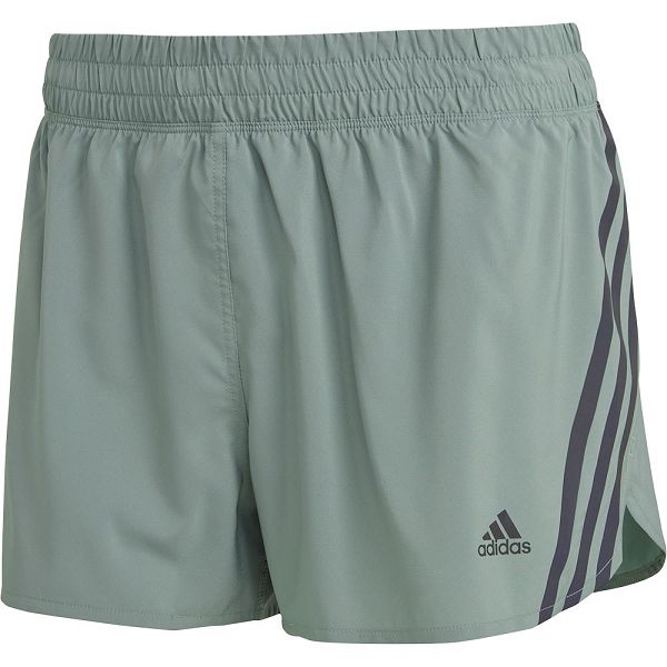 Green Women's Adidas Run Icons 3S 3´´ Shorts Pants | 9326570-GR