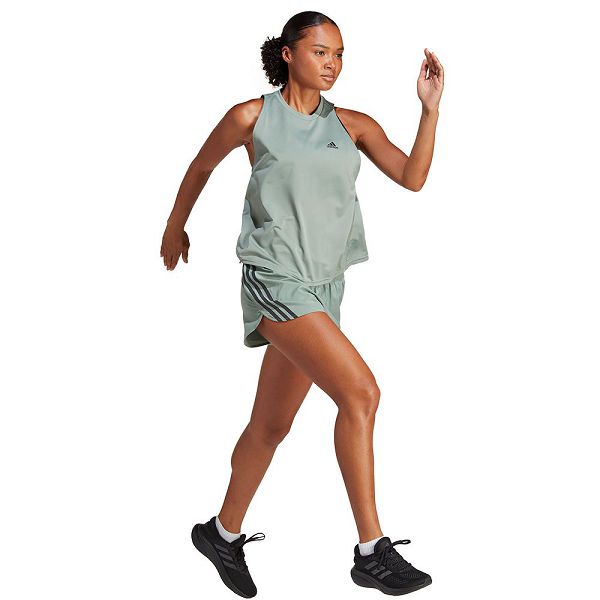 Green Women's Adidas Run Icons 3S 3´´ Shorts Pants | 9326570-GR