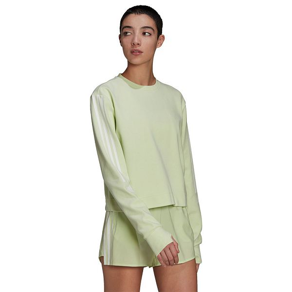 Green Women's Adidas TC Sweatshirts | 7201638-KM