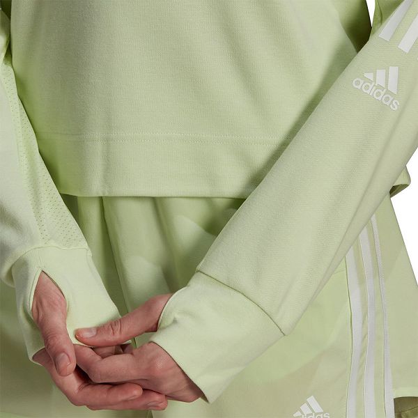 Green Women's Adidas TC Sweatshirts | 7201638-KM