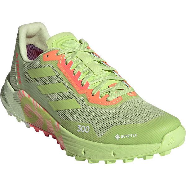 Green Women's Adidas Terrex Agravic Flow 2 Goretex Trail Running Shoes | 0196348-AM