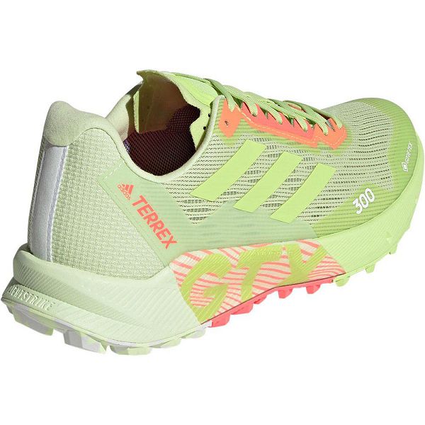 Green Women's Adidas Terrex Agravic Flow 2 Goretex Trail Running Shoes | 0196348-AM