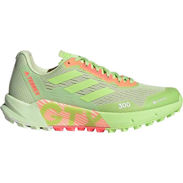 Green Women\'s Adidas Terrex Agravic Flow 2 Goretex Trail Running Shoes | 0196348-AM