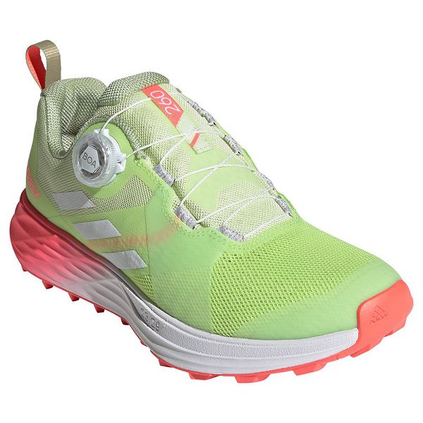 Green Women's Adidas Terrex Two BOA Trail Running Shoes | 0685942-ZM