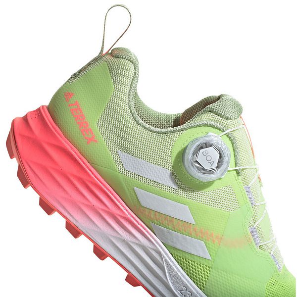 Green Women's Adidas Terrex Two BOA Trail Running Shoes | 0685942-ZM