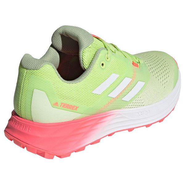 Green Women's Adidas Terrex Two Flow Trail Running Shoes | 1083425-EM