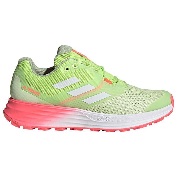 Green Women\'s Adidas Terrex Two Flow Trail Running Shoes | 1083425-EM